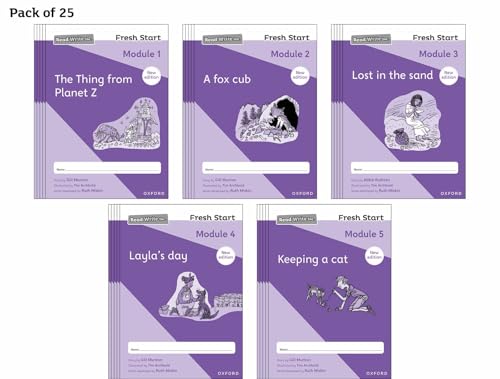 Read Write Inc. Fresh Start: 2024 Modules 1-5 - Pack of 25