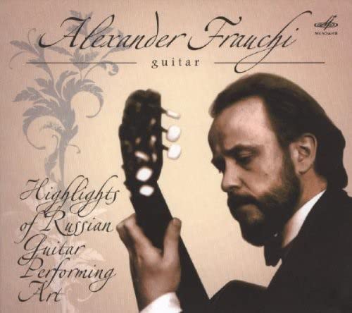 CD cover featuring Alexander Franchi with a classical guitar.