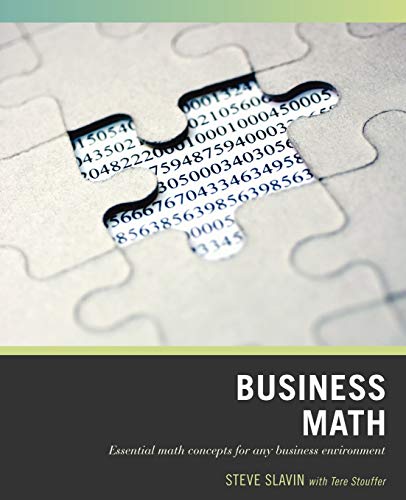 Wiley Pathways Business Mathematics