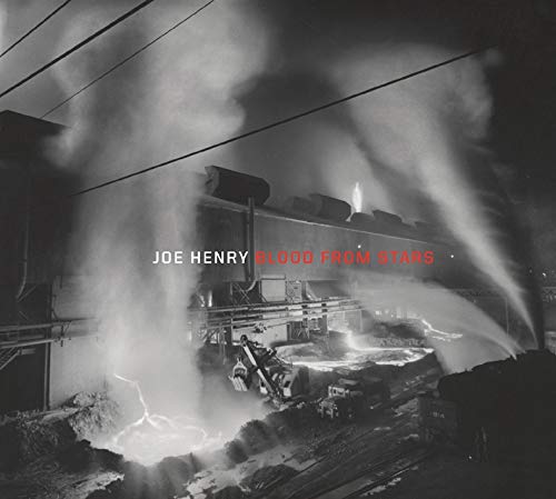 Joe Henry album cover: grayscale industrial scene with red text.