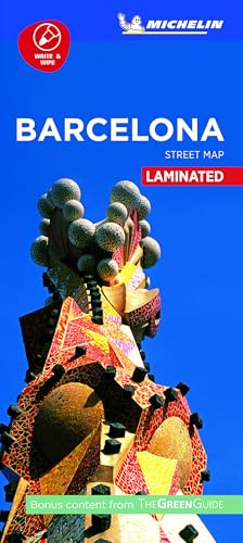 Barcelona - Michelin City Map 9205 : Laminated City Plan