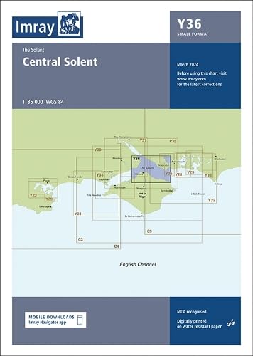 Imray Chart Y36 : Central Solent (Small Format) : 36