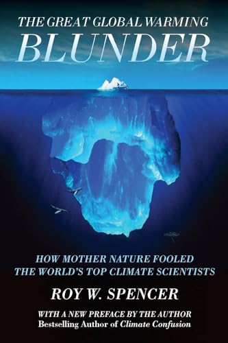 Book cover depicting an iceberg with title "The Great Global Warming Blunder".
