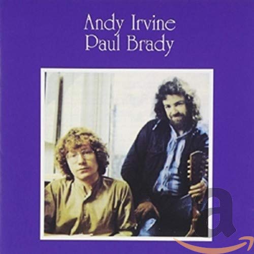CD cover: portraits of two musicians, Andy Irvine and Paul Brady.