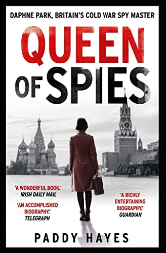 Book cover featuring a woman in red facing St. Basil’s Cathedral.