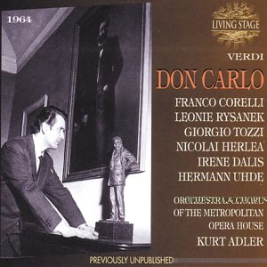 Corelli Franco/kurt Adler - Verdi: Don Carlo [CD]