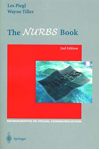 Book cover: "The NURBS Book," 2nd Edition, with a wireframe image.