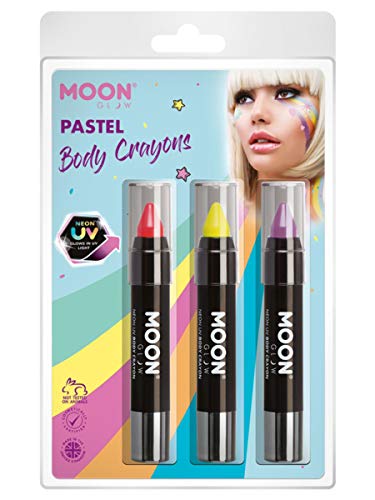 Moon Glow Intense Neon UV Body Crayons