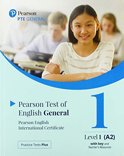 Practice Tests Plus PTE General A2 Paper based with Key with App & PEP Pack (Pearson Tests of English)