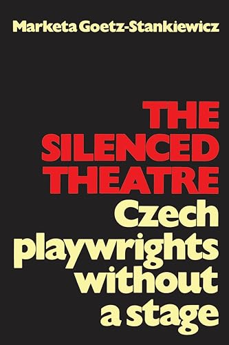 Book cover: "The Silenced Theatre" with bold red and yellow text.