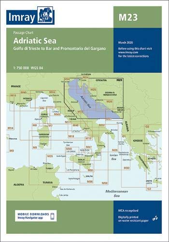 9781846236433: Golfo di Trieste to Bar and Promontorio del Gargano (M Series)