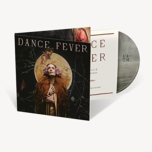 Florence And The Machine "Dance Fever" CD with woman and butterflies.