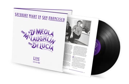 Di Meola Mclaughlin De Lucia - Saturday Night In San Francisco (LP) [VINYL]
