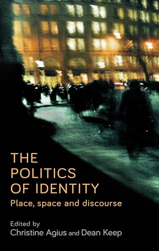 Book cover: “The Politics of Identity,” with a blurry city night scene.