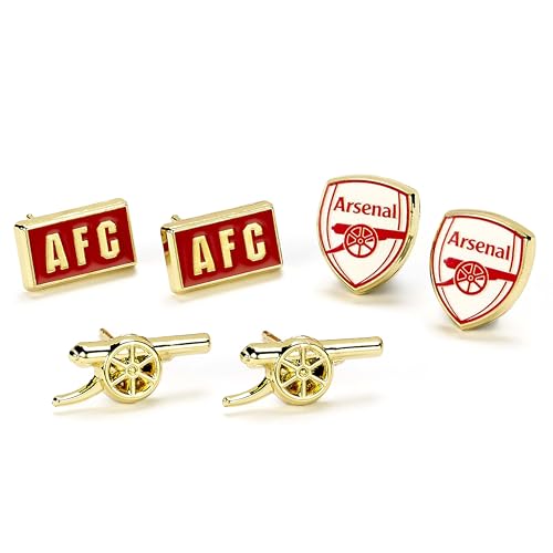 Arsenal Football Club Stud Earring Set