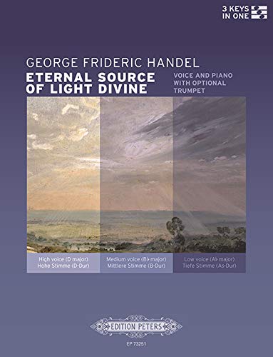 Georg Friedrich Händel: Eternal Source of Light Divine: Piano: Instrumental Work