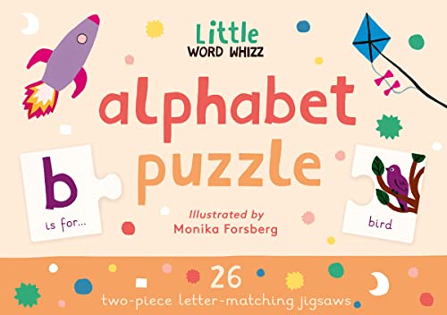 Alphabet Puzzle : 26 mini letter-matching puzzles