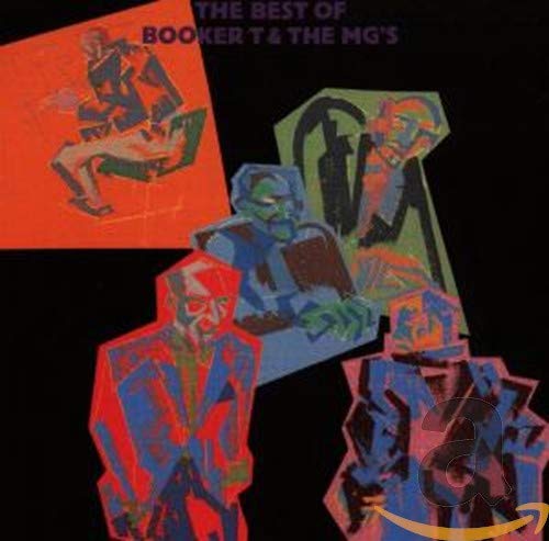 CD cover for "The Best Of Booker T. & The MG's" with stylized figures.