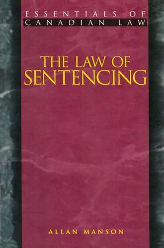 The Law of Sentencing