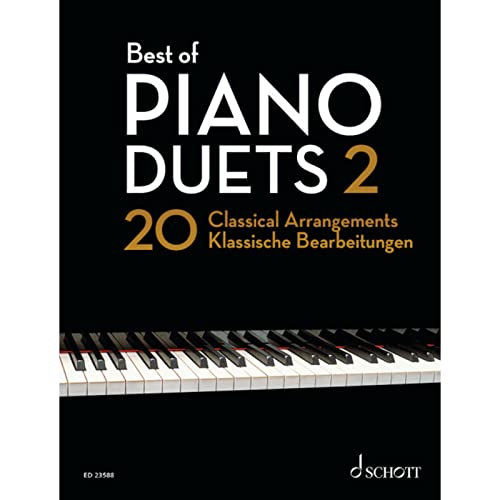 Best of Piano Duets 2: 20 Classical Arrangements - Piano 4 Hands [Paperback] [2022] Heumann, Hans Gunter