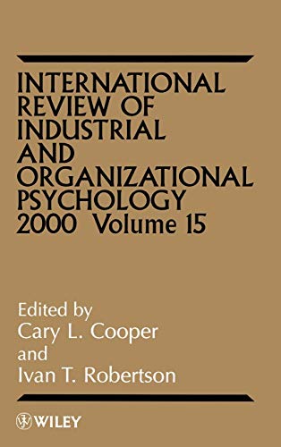 International Review of Industrial and Organizational Psychology: Vol. 15