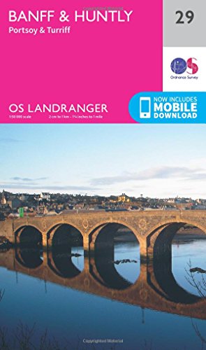 Landranger (29) Banff & Huntly, Portsoy & Turriff (OS Landranger Map)
