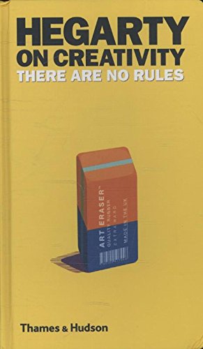Book cover with yellow background featuring an art eraser and the title text.