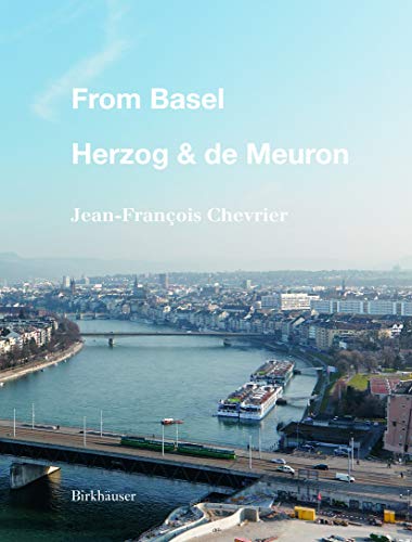 Book cover: "From Basel - Herzog & de Meuron" with a city view.