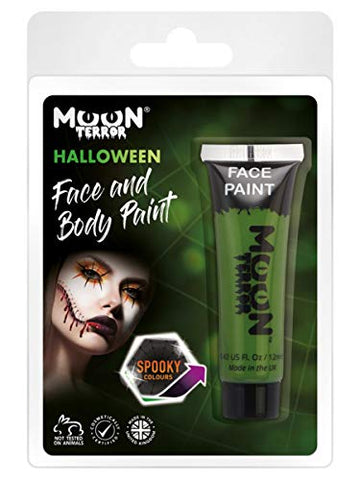 Moon Terror Halloween Face & Body Paint Green