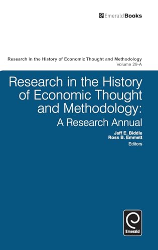 Research in the History of Economic Thought and Methodology: A Research Annual
