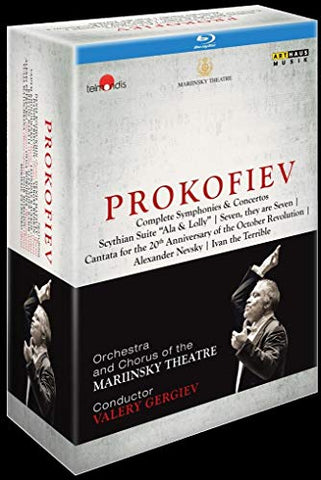 Blu-ray - Orchestra & Chorus Of The Marinksy Theatre; Valery Gergiev-prokofiev: Complete Symphonies & Concertos [BLU-RAY]