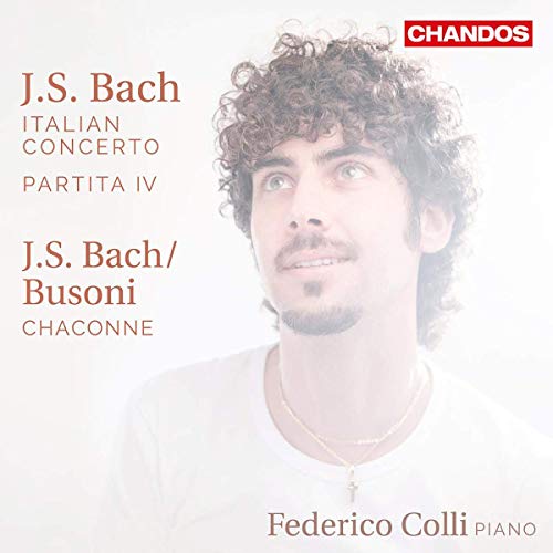 Federico Colli - Johann Sebastian Bach: Italian Concerto, Partita No. 4, Chaconne from Partita No. 2 in D minor [CD]