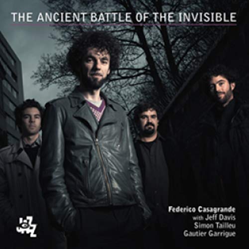 CD cover featuring Federico Casagrande and a group, dark and moody.
