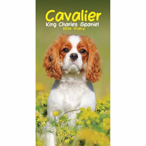 Cavalier King Charles Spaniels Slim Diary 2026