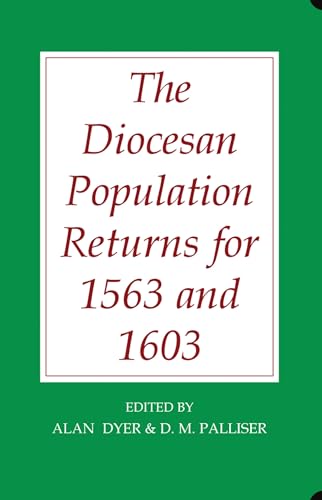 The Diocesan Population Returns for 1563 and 1603 : 31