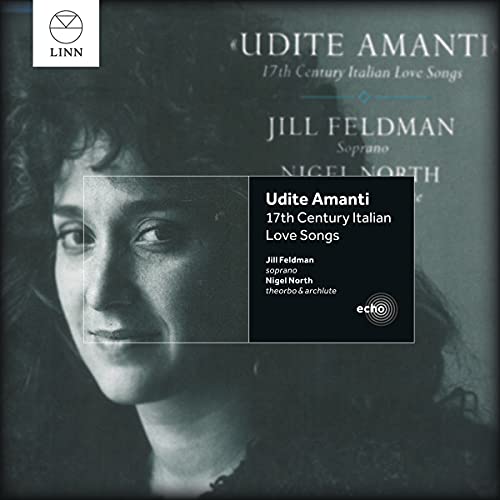 CD cover: portrait of a woman, text "Udite Amanti" and artist names.