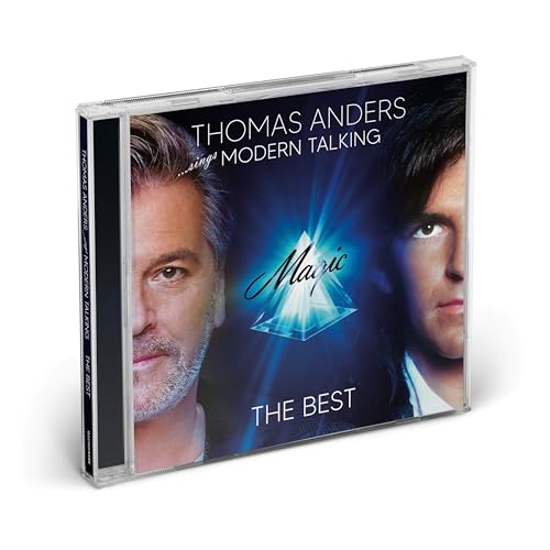 CD case featuring portrait of Thomas Anders and album title "Magic.