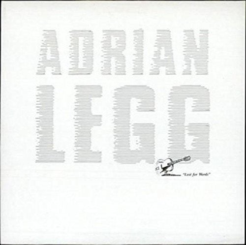 CD cover: "Adrian Legg" in textured silver lettering, with a guitar.