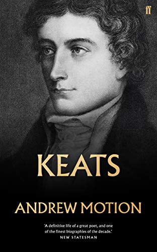 Portrait of John Keats on the cover of the book "Keats" by Andrew Motion.