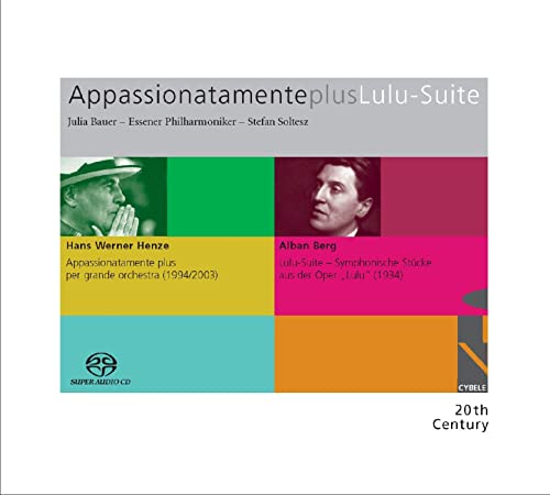 Julia Bauer; Essener Philharmoniker; Stefan Soltesz - Henze Appassionatamente Berg Lulusuite [CD]