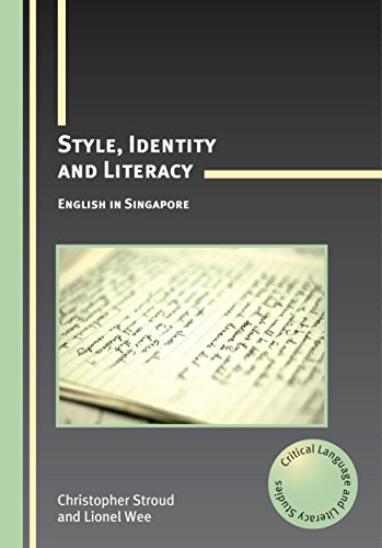Book cover: "Style, Identity and Literacy" with handwritten text image.