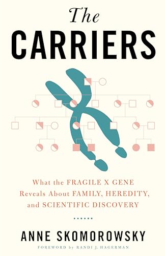 Book cover featuring a teal X chromosome and family tree diagram.