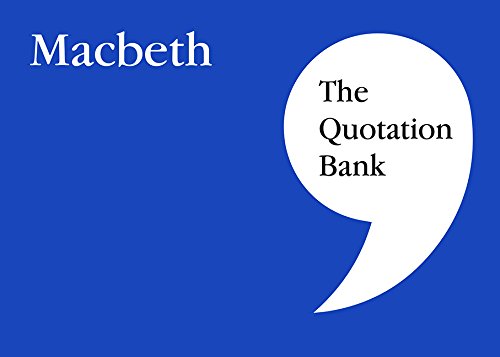 A book with a plain cover, likely grey or white, with Macbeth title and GCSE text.
