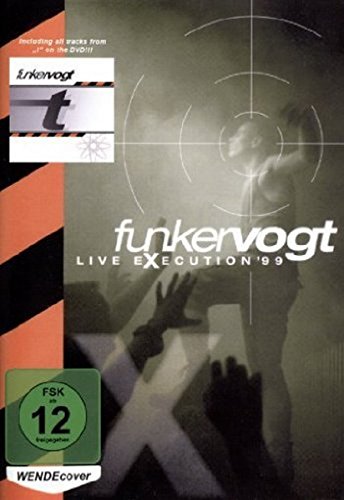 DVD cover for "funkervogt: Live Execution '99" with crosshair imagery.