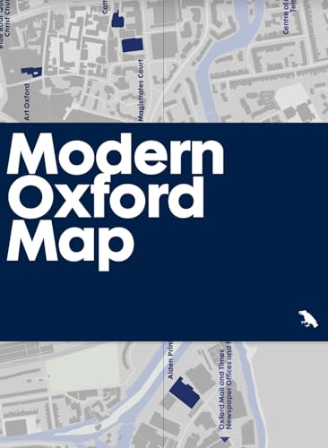 Modern Oxford Map : Guide to Modern Architecture in Oxford