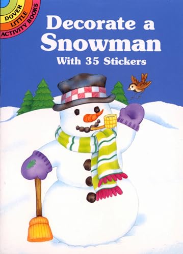Decorate a Snowman (Little Activity Books)