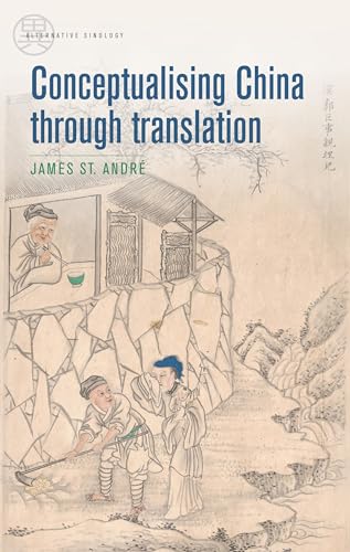 Book cover: “Conceptualising China through translation” with traditional Chinese painting.