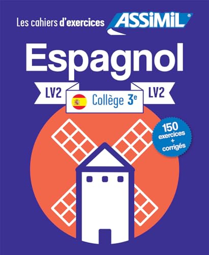 Cahier d'exercices ESPAGNOL - niveau classe de 3e - LV2