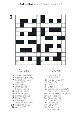 Daily Mail Quick Crosswords Volume 6