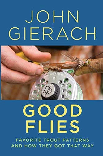 Book cover: hand tying a fly fishing lure near a reel.